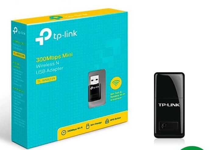 Mini wireless n usb adapter 300mbps tp-link wn823n  - k-galaxy.com