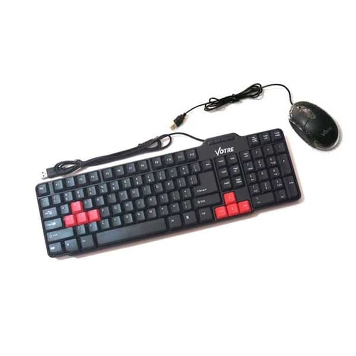 Paket keyboard + mouse usb murah - k-galaxy.com