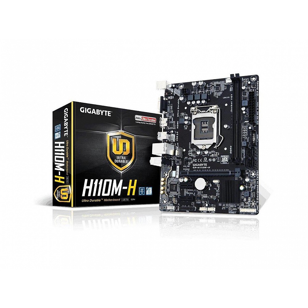 Motherboard gigabyte h110m-h socket lga 1151 mobo pc - k-galaxy.com