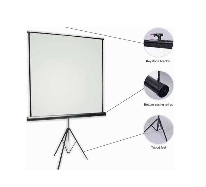 Layar projector gtc/ll 70 tripod (baru) - k-galaxy.com