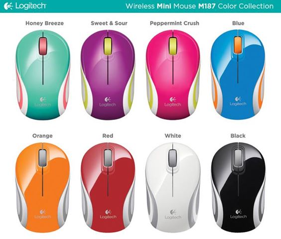  mouse mini wireless logitech m187 - k-galaxy.com